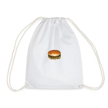 hamburger - Turnbeutel - Weiß - Vorne