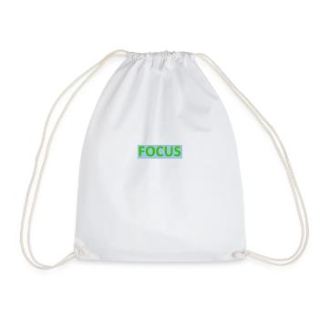 Focus - Turnbeutel - Weiß - Vorne