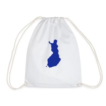 Finnland - Turnbeutel - Weiß - Vorne