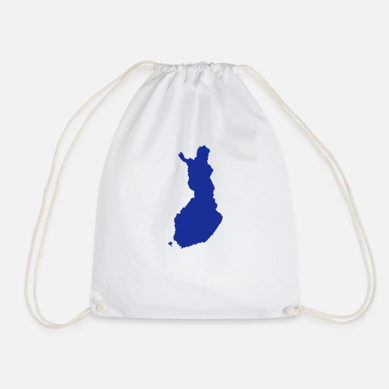 Finnland - Turnbeutel - Weiß