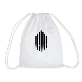 Organ - Drawstring Bag - white - Front