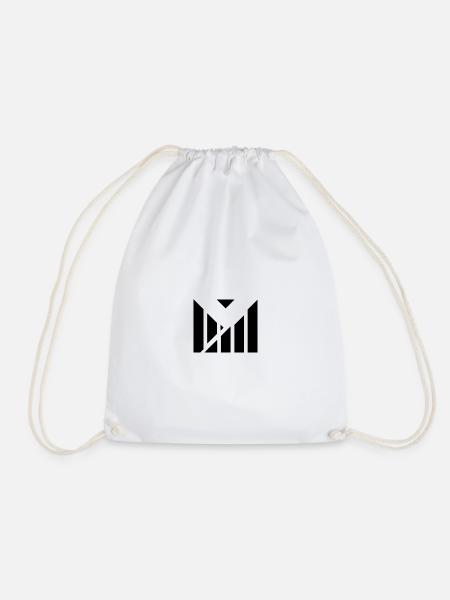 BMR-Logo transparent - Turnbeutel - Weiß