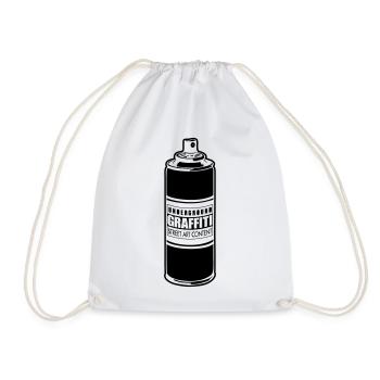 Street art maker flex - Sac de sport léger - blanc - Devant