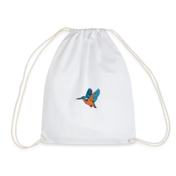 Martin-pêcheur - Sac de sport léger - blanc - Devant