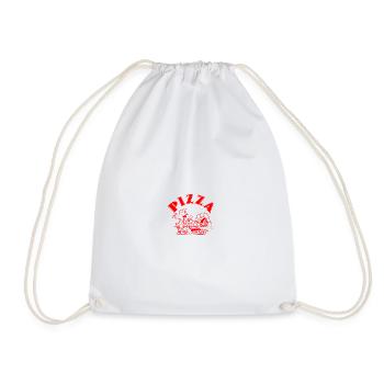 PIZZA POUR TOUS - Sac de sport léger - blanc - Devant