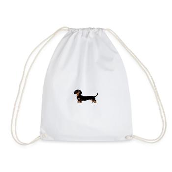 Chemise Minimaliste Teckel Extra Longue - Sac de sport léger - blanc - Devant
