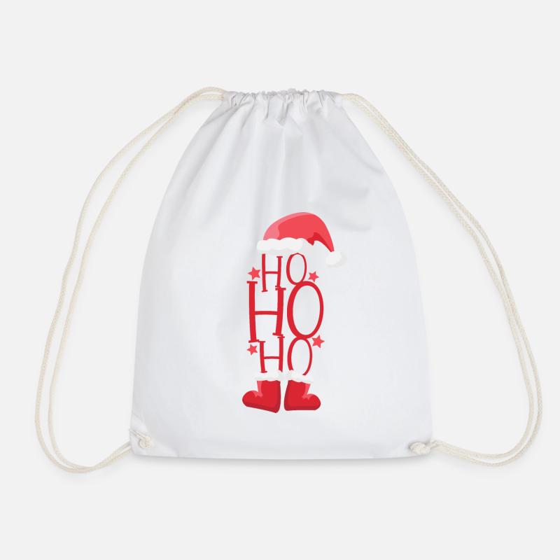 Ho ho ho - Turnbeutel - Weiß