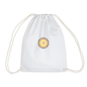 fleur de vie fleur de vie 19 cercle 19 cercle - Sac de sport léger - blanc - Devant