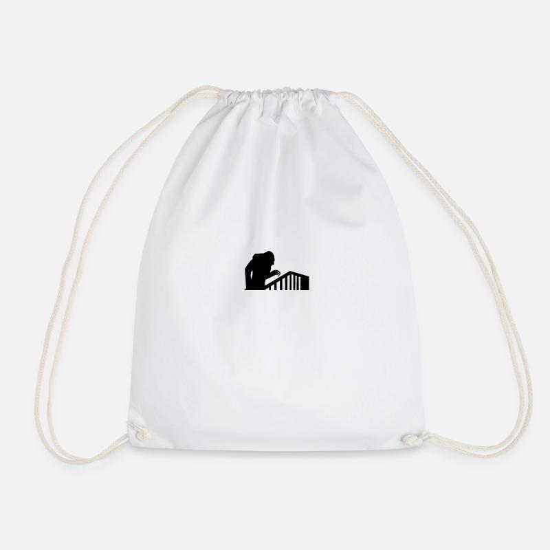 Nosferatu - Drawstring Bag - white
