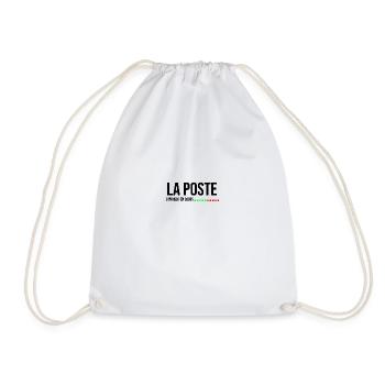la poste livraison en cours cadeau - Sac de sport léger - blanc - Devant