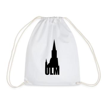 Ulm - Drawstring Bag - white - Front