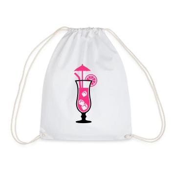 Cocktail - Sac de sport léger - blanc - Devant