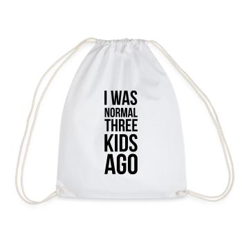 I was normal three kids ago - Sac de sport léger - blanc - Devant
