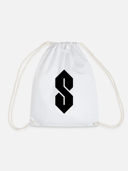 "Cool" S - Drawstring Bag - white