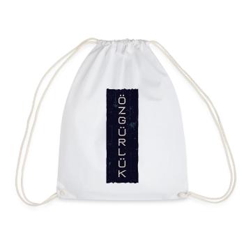 Liberté Özgürlük - Sac de sport léger - blanc - Devant
