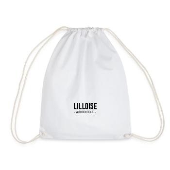 Lilloise authentique - Sac de sport léger - blanc - Devant