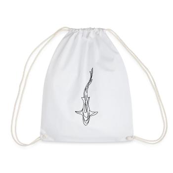 Hai Lineart - Sac de sport léger - blanc - Devant