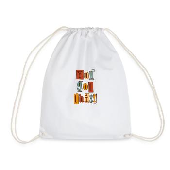 You Got This - Drawstring Bag - white - Front