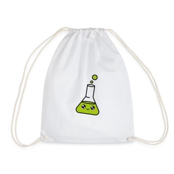 Chemistry - Drawstring Bag - white - Front