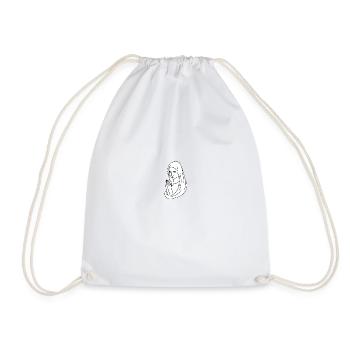 Jesus Marie vierge - Sac de sport léger - blanc - Devant