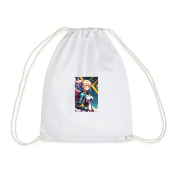 image anime girls - Sac de sport léger - blanc - Devant