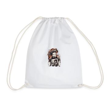13 Female Punk Rock - Drawstring Bag - white - Front