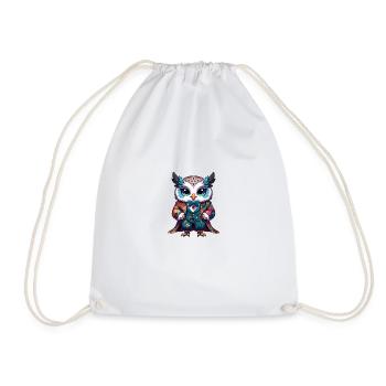 Bagnus Mane - Drawstring Bag - white - Front