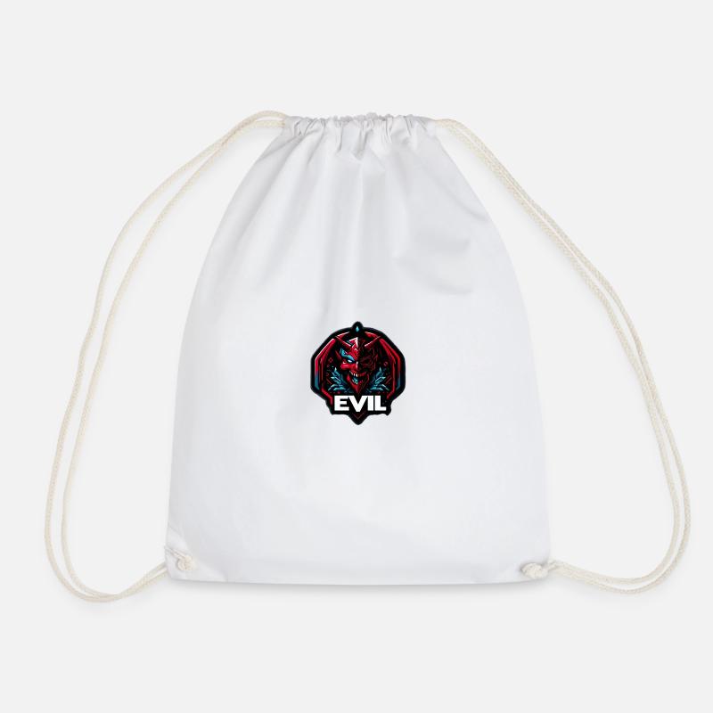 Démon maléfique - Sac de sport léger - blanc