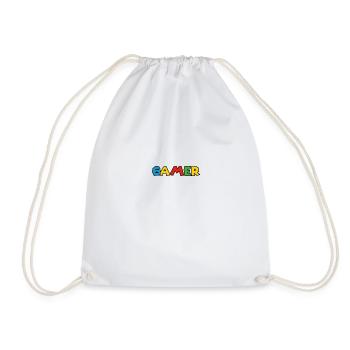 Gamer rainbow - Sac de sport léger - blanc - Devant