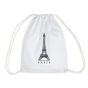 Tour Eiffel, Paris - Sac de sport léger - blanc - Devant