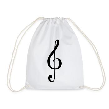 Clé - Sac de sport léger - blanc - Devant