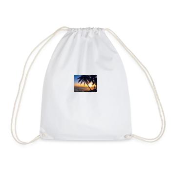 Coucher de soleil - Sac de sport léger - blanc - Devant