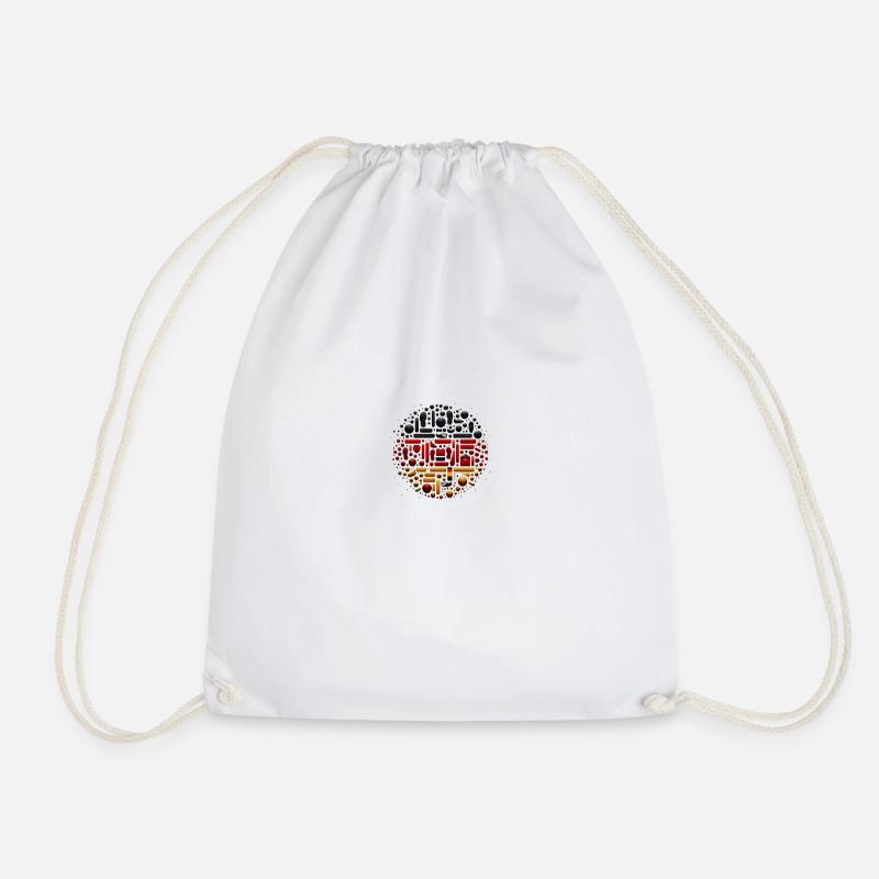 German precision: - Drawstring Bag - white