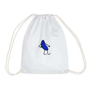 Chilled Jay - blue - Turnbeutel - Weiß - Vorne