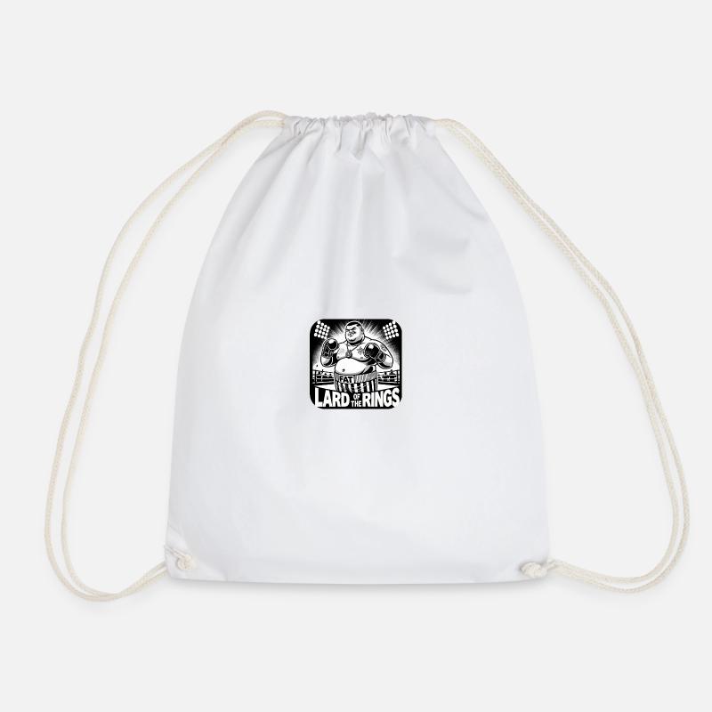 Schmalz der Ringe Boxershorts - Turnbeutel - Weiß