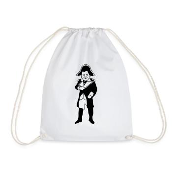 Napoleon - Drawstring Bag - white - Front