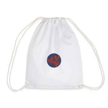 HEART. THANK YOU. MISTRESS. MASTER. THANK YOU MISTRESS. - Drawstring Bag - white - Front