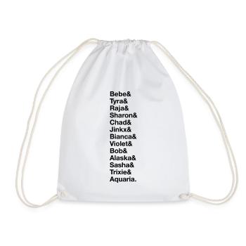 Winner Queens! - Drawstring Bag - white - Front