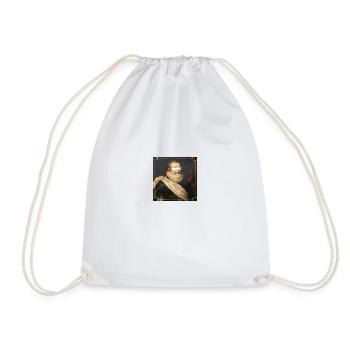 english Henry 4 - Drawstring Bag - white - Front