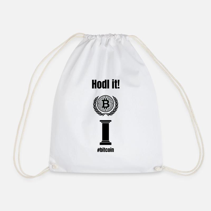 Hodl it! - Turnbeutel - Weiß