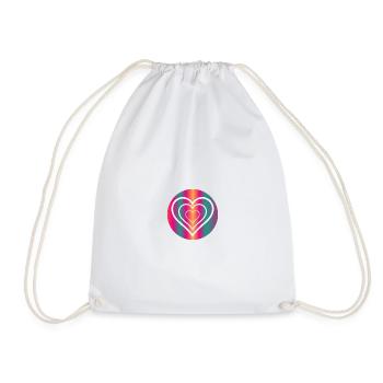 MOM. MOTHER'S DAY. HAPPY MOTHER'S DAY - Drawstring Bag - white - Front