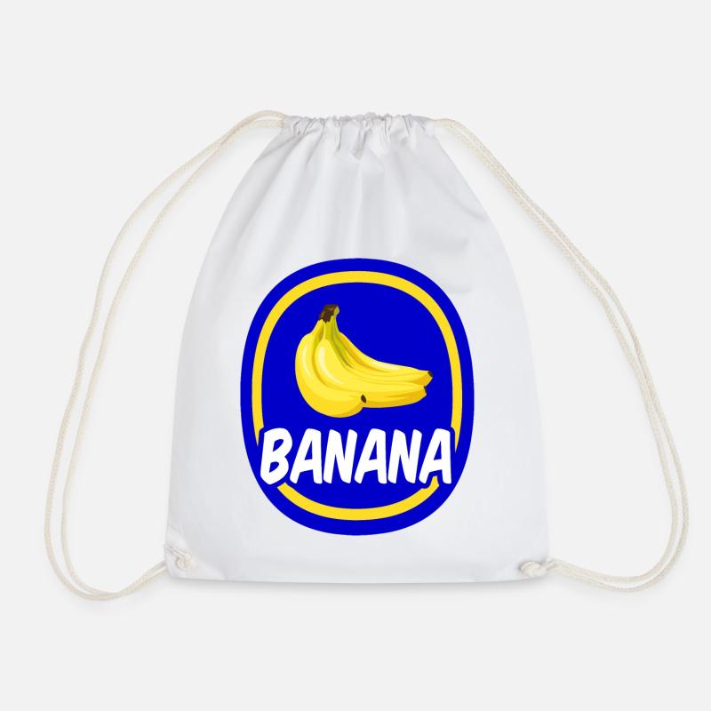 BANANA - Turnbeutel - Weiß