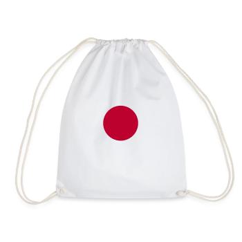 Japan - Turnbeutel - Weiß - Vorne