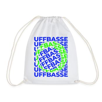 Uffbasse Design - Turnbeutel - Weiß - Vorne