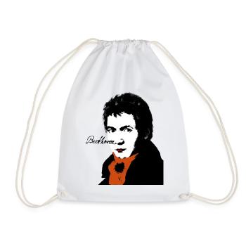 Beethoven - Turnbeutel - Weiß - Vorne