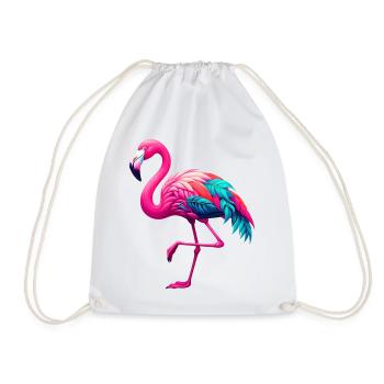 Flamant - Sac de sport léger - blanc - Devant