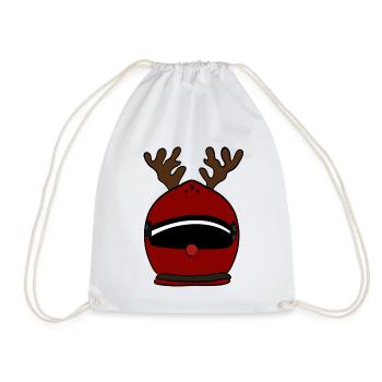 Christmas - Drawstring Bag - white - Front
