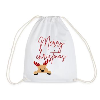 Merry christmas  - Sac de sport léger - blanc - Devant