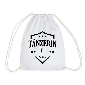 Beste Tänzerin - Turnbeutel - Weiß - Vorne