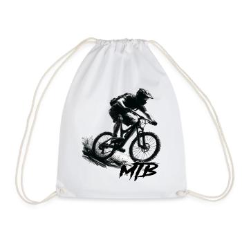 Mtb - Turnbeutel - Weiß - Vorne